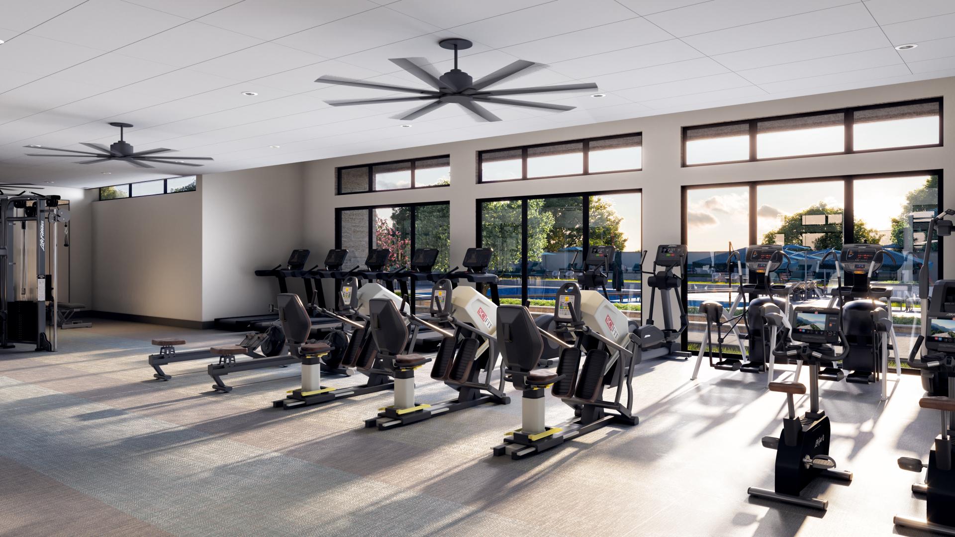 Stay fit at the state-of-art fitness center