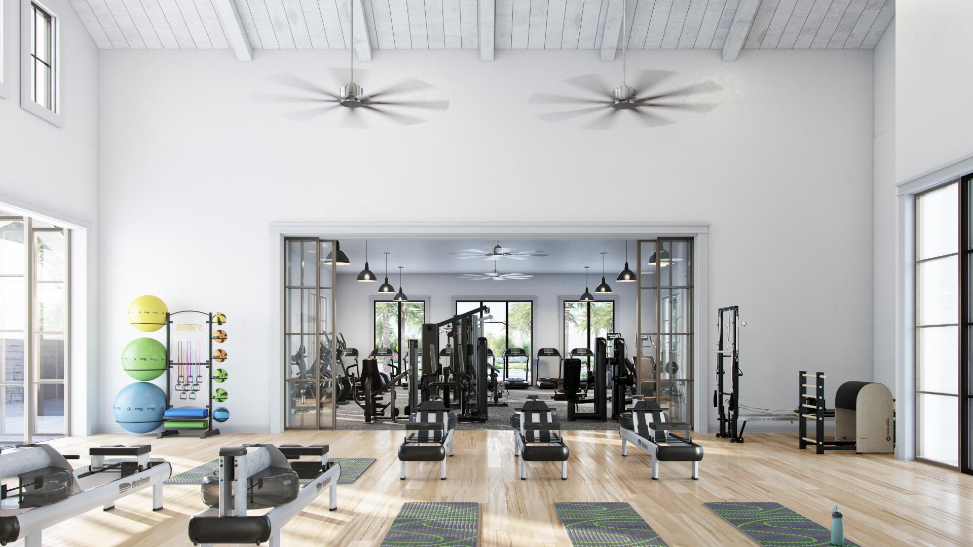Troon managed clubhouse with state-of-the-art fitness center, full-service spa, 3 restaurants, and more