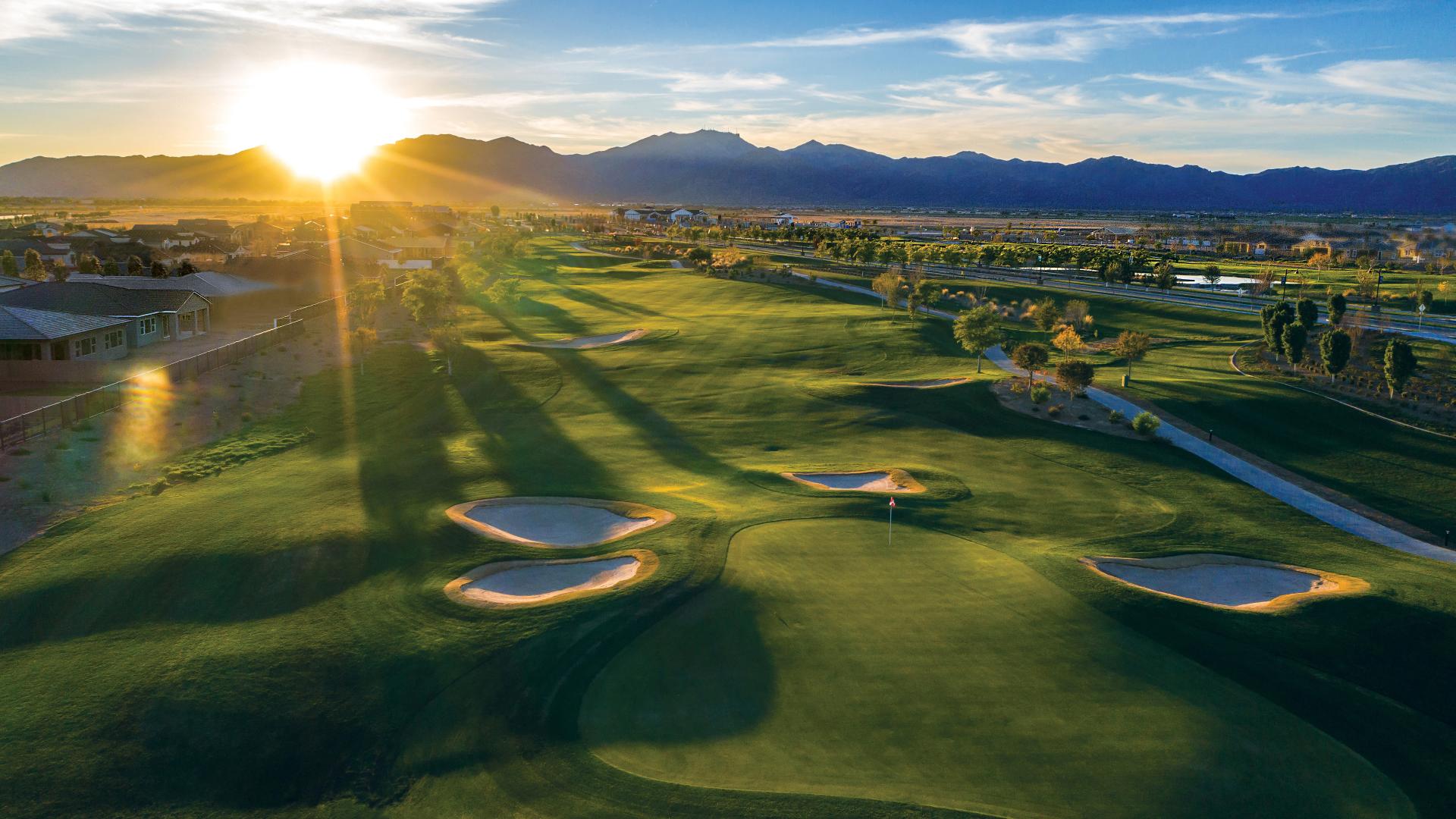 18-hole Nicklaus Design golf course with sweeping views of the White Tank Mountains